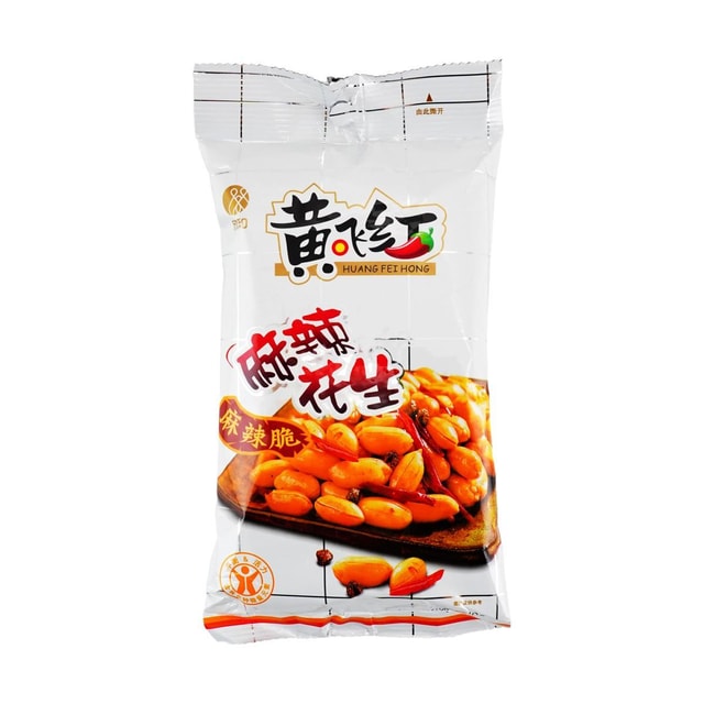 HUANGFEIHONG Spicy Peanuts, 3.88 oz