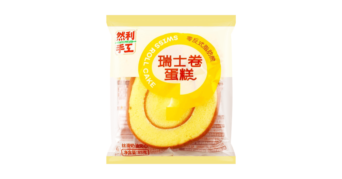 Ranli Swiss Roll Cake With Creamy Filling, 3 oz