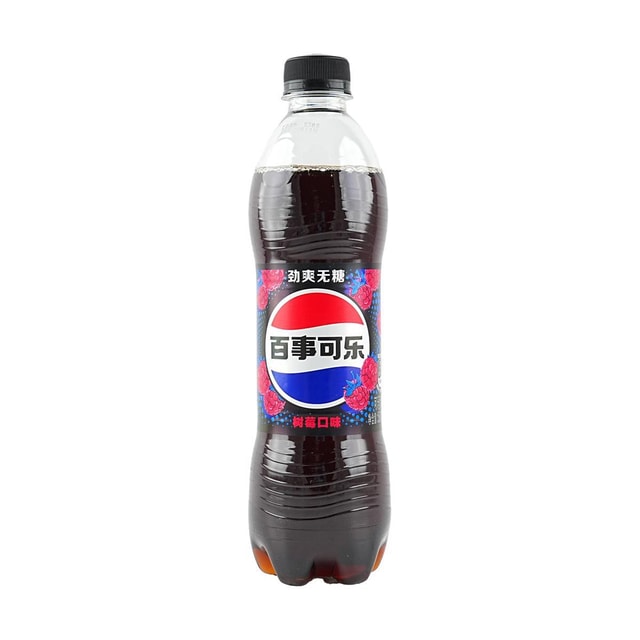 PEPSI Cola Sugar Free Raspberry Bottled, 16.9 fl oz