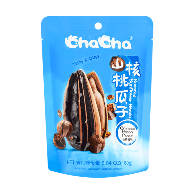 CHACHA Roasted Salted Sunflower Seeds - Chinese Pecan Flavor, 5.64 oz