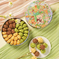 YOTIME Small Flower Cookie, Matcha Cocoa Original Flavor, 12.35 oz