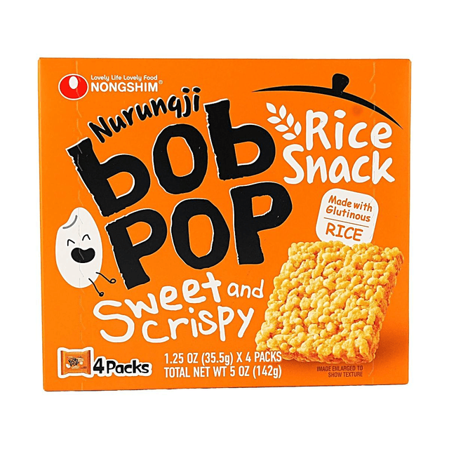 NONGSHIM Nurungji Bobpop Rice Snack 5 oz