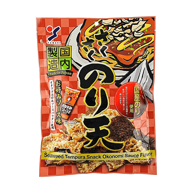 YAMAEI Seaweed Tempura Okonomiyaki Sauce Flavor,2.21 oz