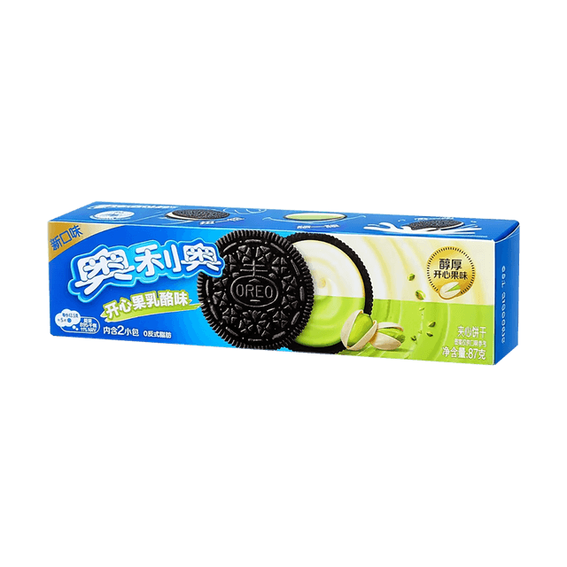 OREO Sandwich Cookie, Pistachio Cheese Flavor, 3.07 oz