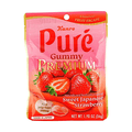 KANRO Pure Gummy Candy Premium Strawberry Flavor 1.9 oz