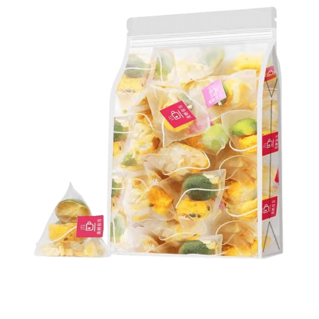 Passion Fruit Kumquat Lemon Tea Green Orange Fruit Tea Brewing Punch 10Bag/Bag