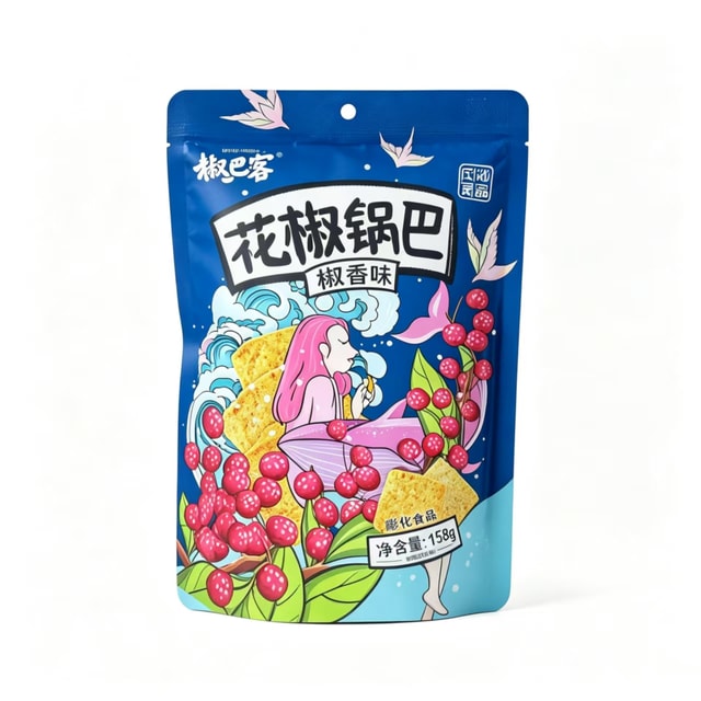HJSJ Handmade pot pepper scented casual snack 158g * 1 pack