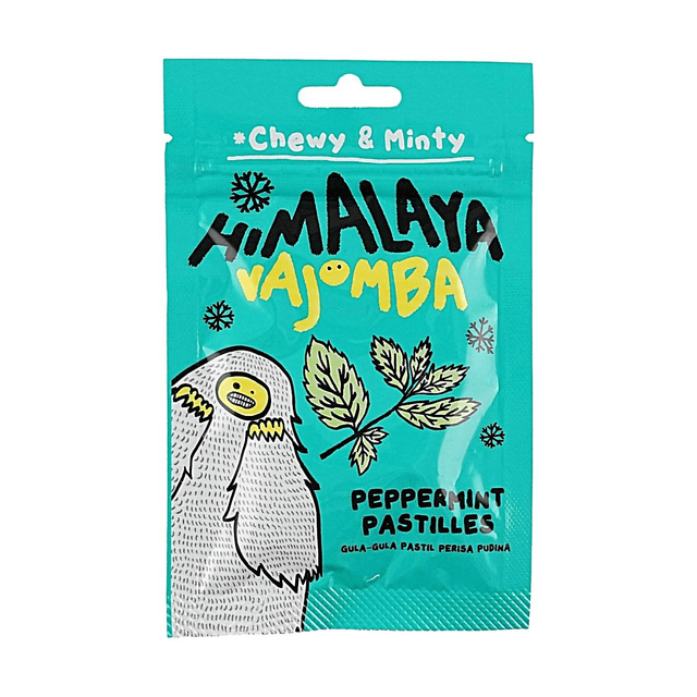 BIG FOOT Himalaya Vajomba Peppermint Chewy Mint Pastilles 0.88 oz