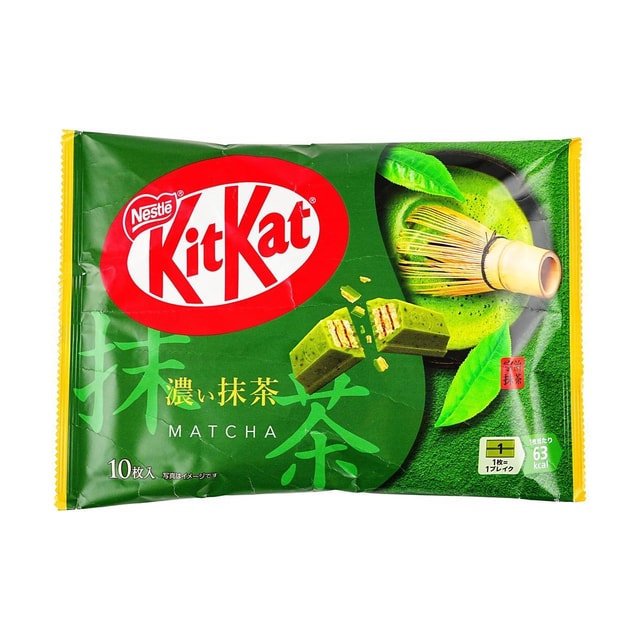 Kitkat Chocolate Wafer Biscuit Bar, Rich Matcha Flavor, 3.98 oz