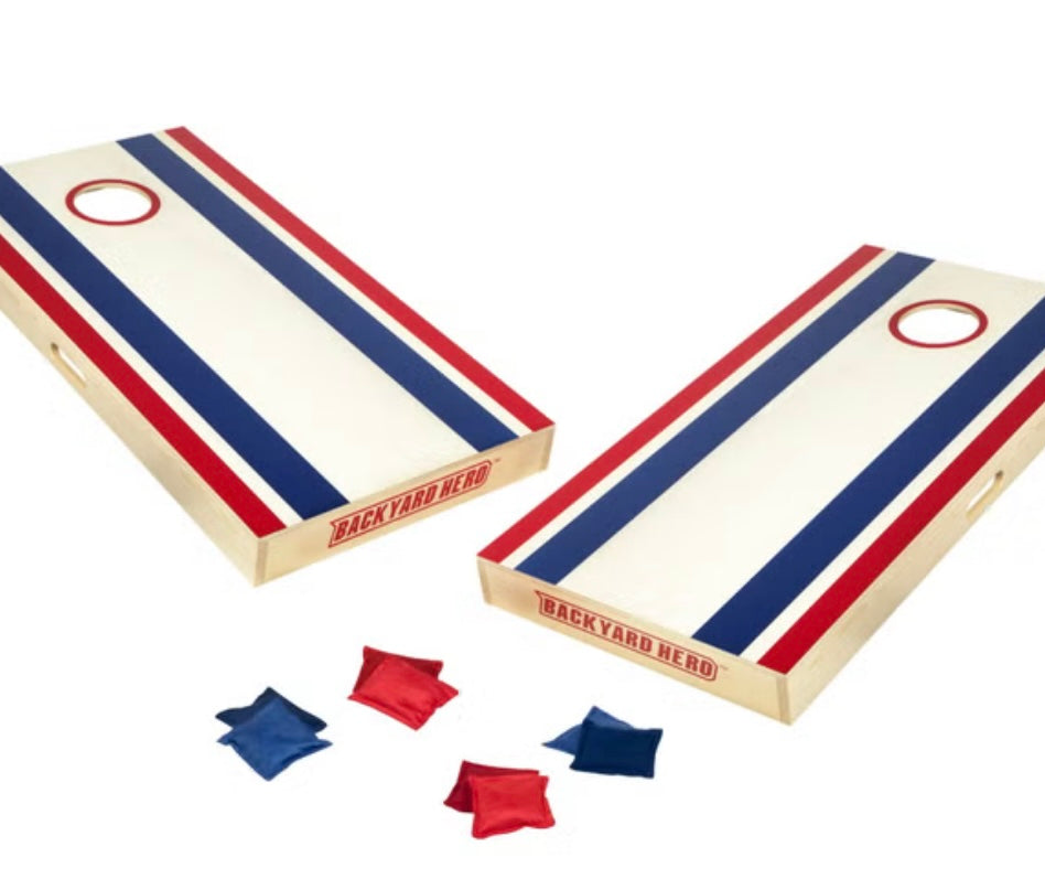 Backyard Hero Official Size Cornhole Set