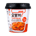 YOPOKKI Korean Instant Tteokbokki Rice Cake Sweet & Spicy Flavor, 4.94 oz