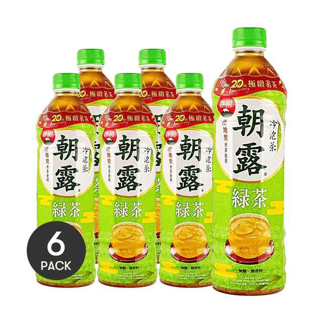 KUANG QUAN Sugar-Free Cold Brew Green Tea 19.78 fl oz *6 pack