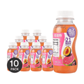 LIGHTUP Prune Guava Fiber Drink 7.61 fl oz *10 packs【Fiber Content per Bottle ≈ 21 Prunes