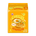 Cheesy Ramen - Cheddar Flavor, Non - Spicy Creamy & Savory Korean Instant Cheese Noodles