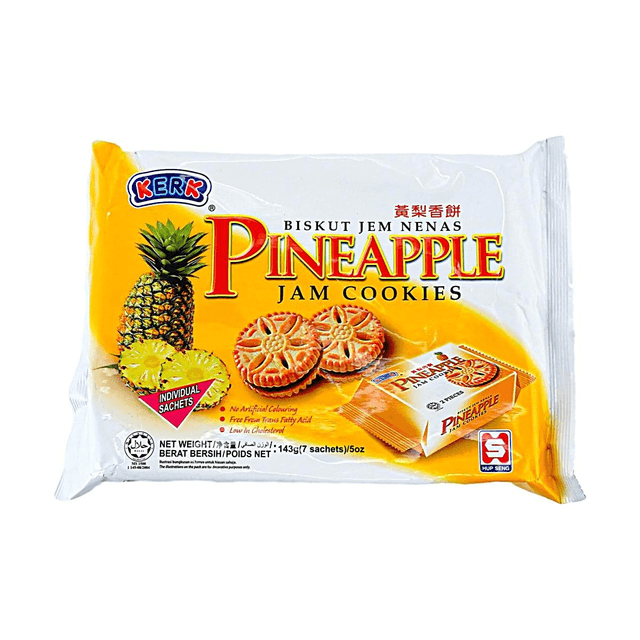 HUP SENG Pineapple Jam Cookies,  5 oz Trans Fat Free