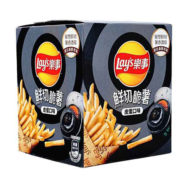 Lay's Taiwan Fresh Cut Potato Sticks Century Egg Flavor 2.54oz