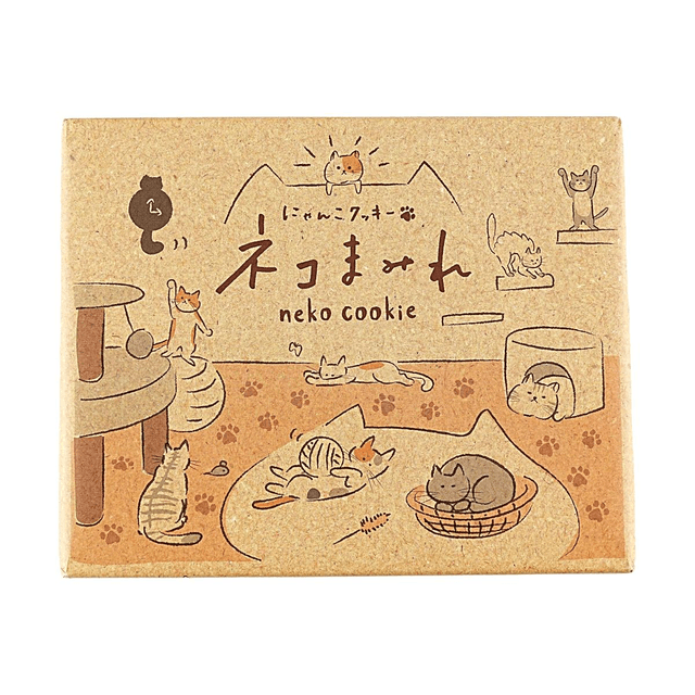 Nagatoya Cat-Filled Sandwich Cookies 8 pieces