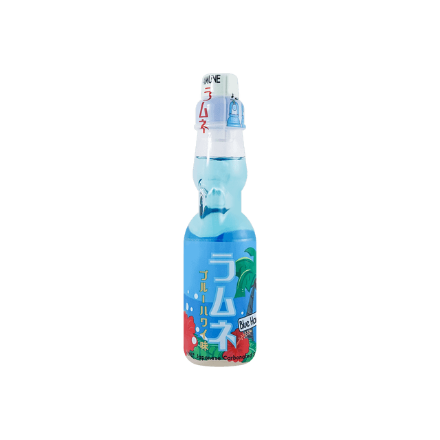 MIYAKO Ramune Soda - Blue Hawaii Flavor, 6.8 fl oz