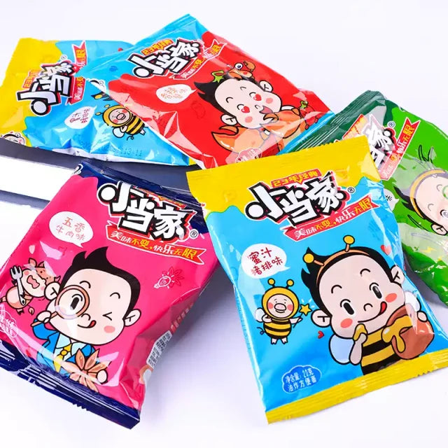 SB Unified Little Chef Instant Noodles: Crispy Mix Flavor 20g * 4 packs