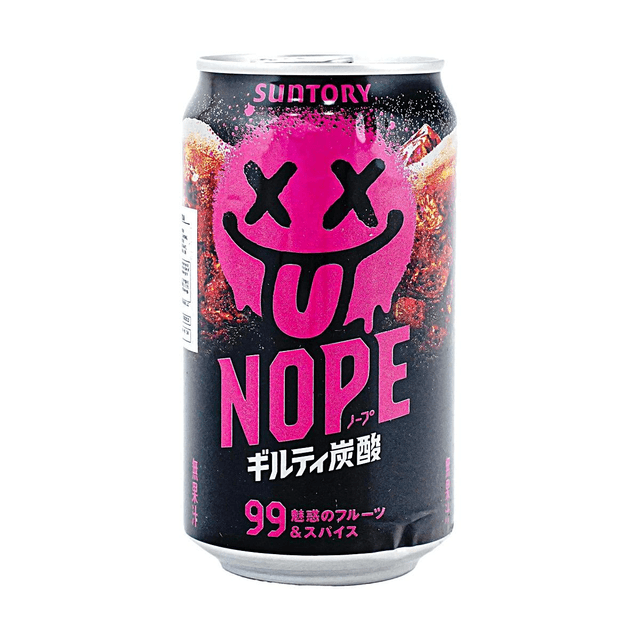 SUNTORY GUILTY NOPE Bold Carbonated Drink 11.49 fl oz